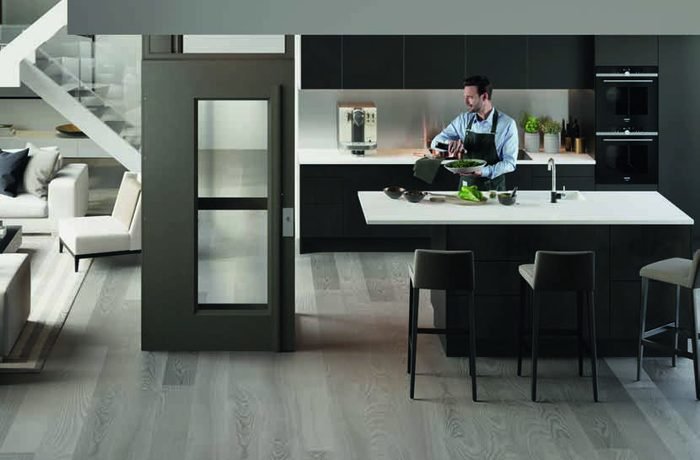 Instalación de elevador en cocina